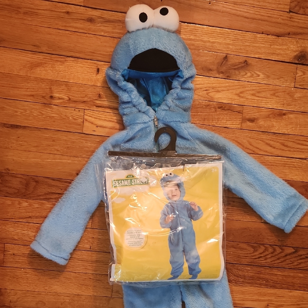Sesame Street Blue Cookie Monster Costume